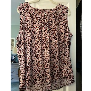 Jones studio sleeveless blouse